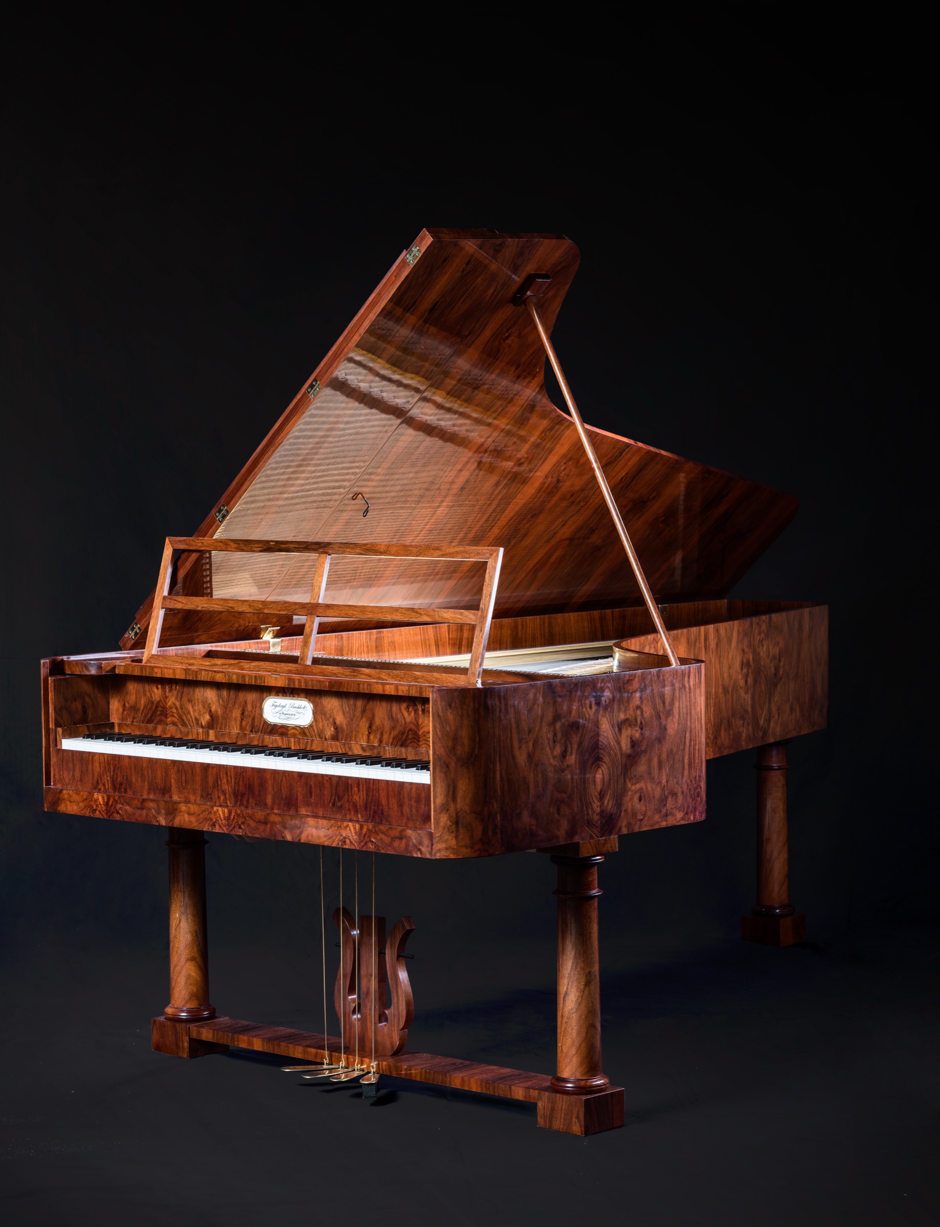 Reconstructed historical piano